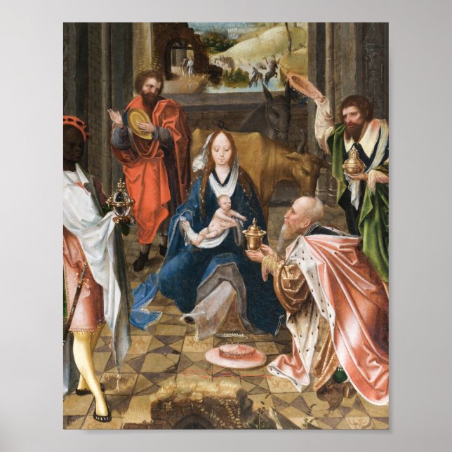 Affiche L'Adoration des Vacances Magi-jésus (Devant)