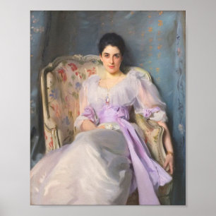 Affiche Lady Agnew de Lochnaw Peinture John Singer Sargent