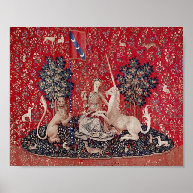 Affiche Lady and Unicorn Medieval Tapestry Sight (Devant)