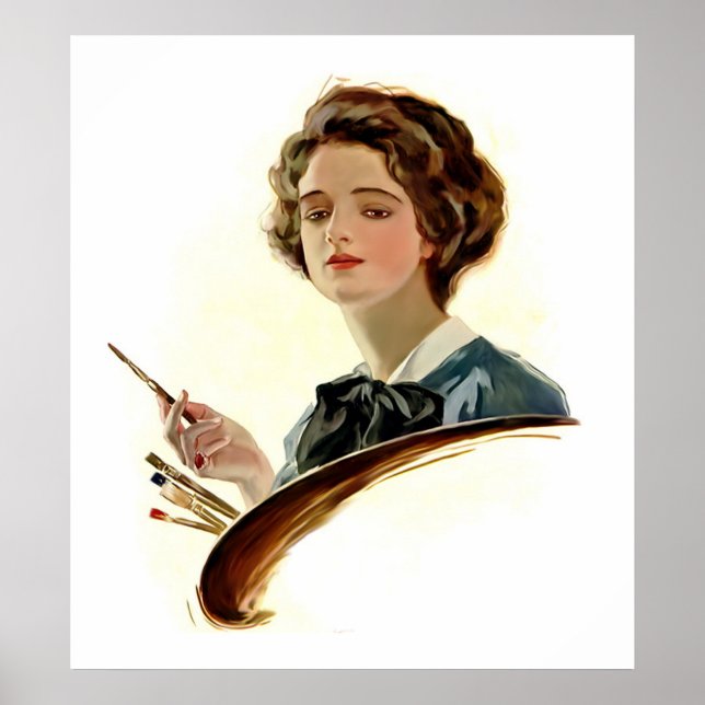 Affiche Lady Artist (Devant)