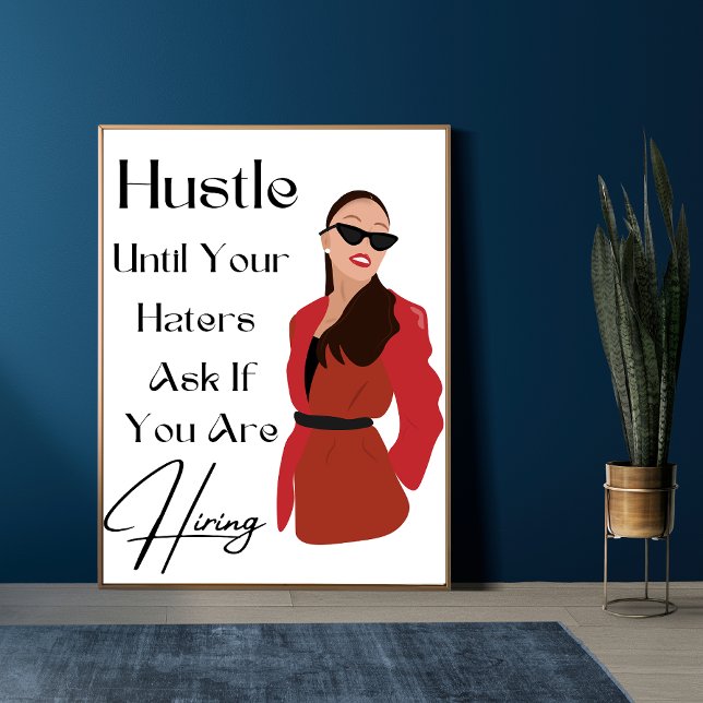 Affiche Lady Boss Wall Art,Boss Lady Quotes, Motivational  (Créateur téléchargé)