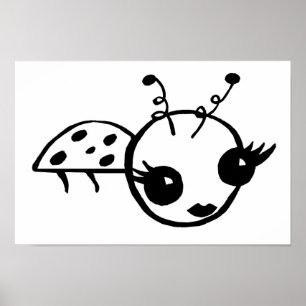 Affiche Lady Bug