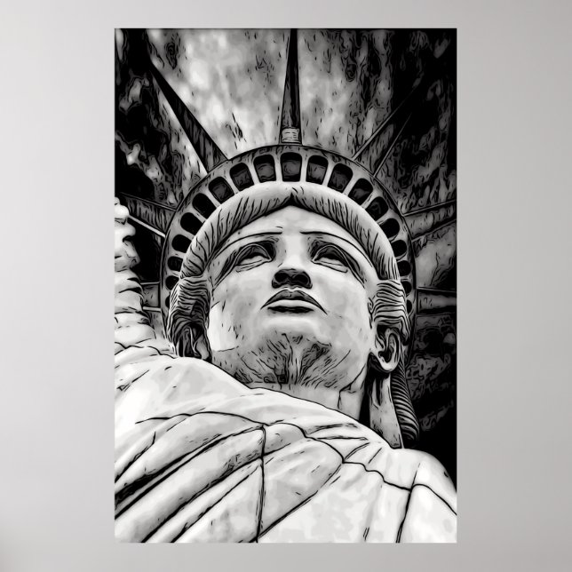 Affiche Lady Liberty (Devant)