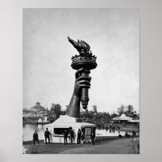 Affiche Lady Liberty's Hand and Torch (Devant)