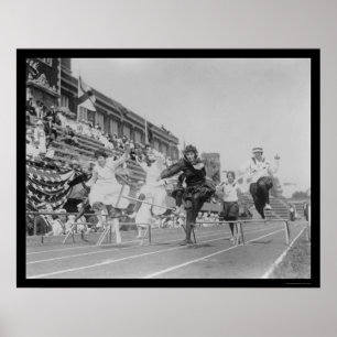 Affiche Lady Low Hurdle Race à Washington, DC 1922