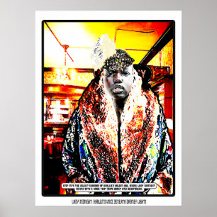 Affiche Lady Minuit : La voix de Harlem sous la lumière de