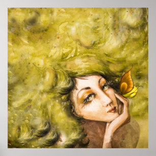 Affiche Lady Papilionem