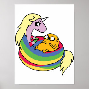 Affiche Lady Rainicorn et Jake