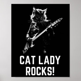 Affiche Lady Rocks ! Mesdames de guitare Madame la Préside