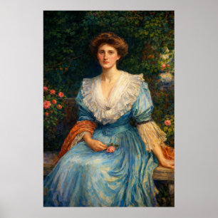 Affiche Lady Violet Henderson par John William Waterhouse