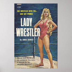 Affiche Lady Wrestler