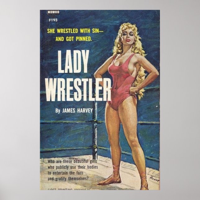 Affiche Lady Wrestler (Devant)