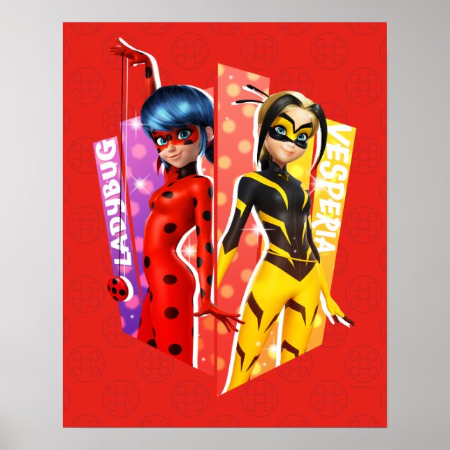 Affiche Ladybug et Vesperia Graphic (Devant)