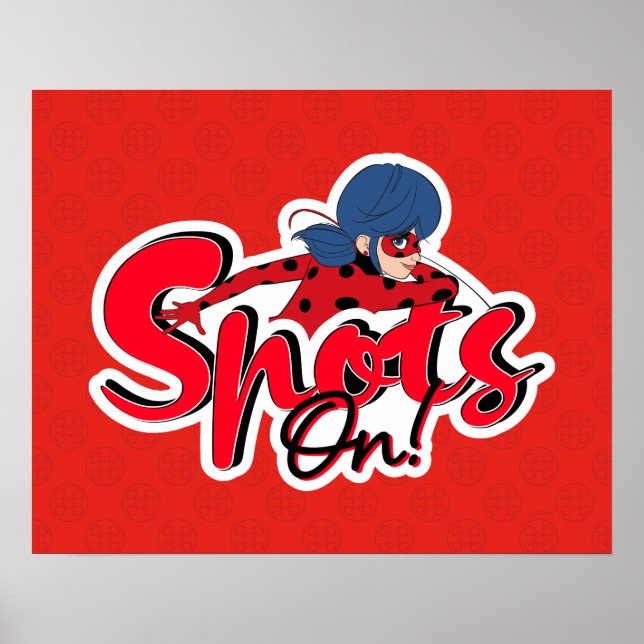 Affiche Ladybug miraculeux | Spots allumés (Devant)