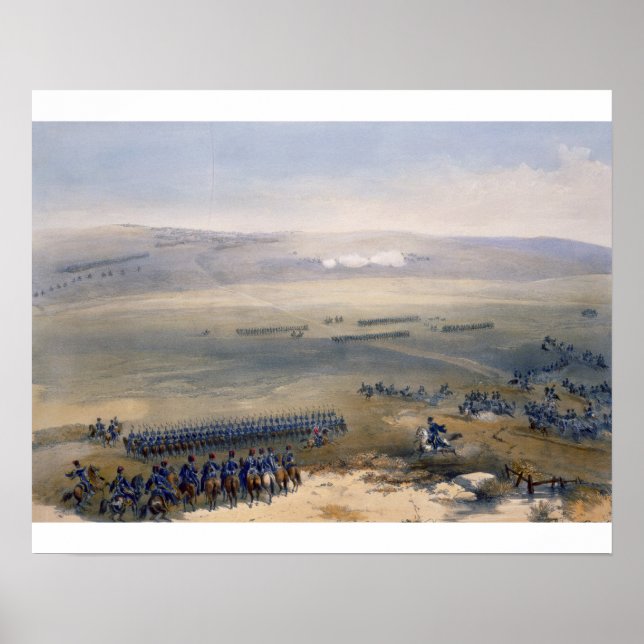 Affiche L'affaire de cavalerie des hauteurs de Bulganak :  (Devant)
