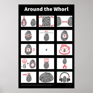 Affiche L'affiche autour du Whorl