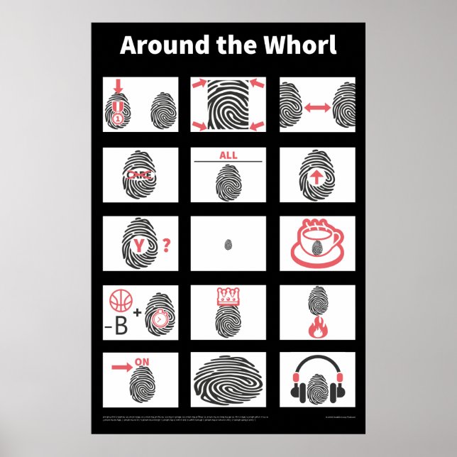 Affiche L'affiche autour du Whorl (Devant)