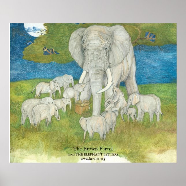 Affiche L'affiche Brown des colis (Devant)