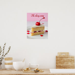 Affiche L'affiche Cerise sur le toit
