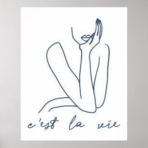 Affiche L'affiche C'est la Vie