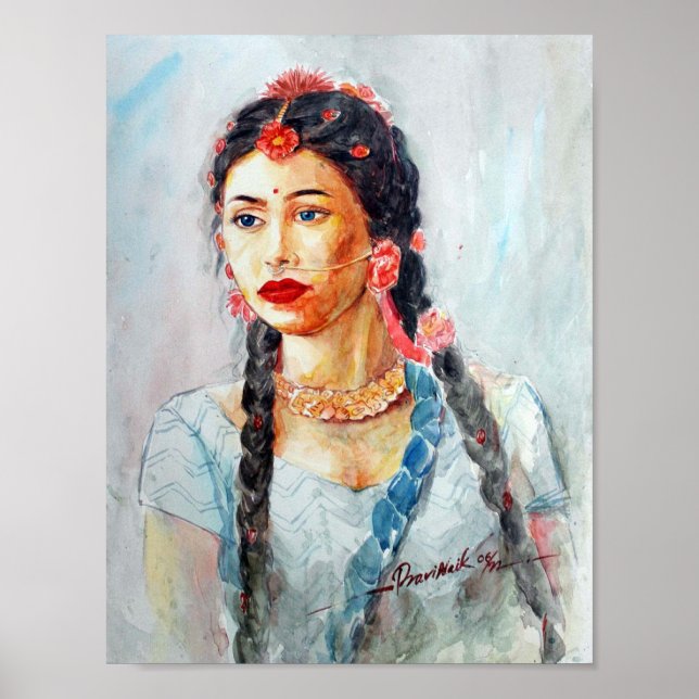 Affiche L'affiche d'amour de Radha_krishna (Devant)