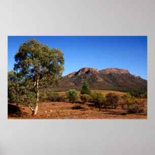 Affiche L'affiche d'Australien à l'intérieur