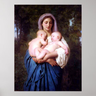Affiche L'affiche de bienfaisance du Maître Bouguereau