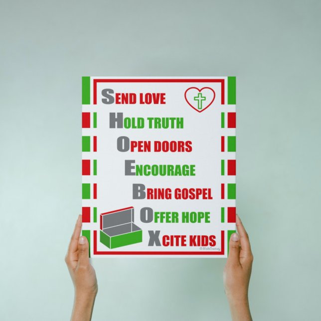 Affiche L'affiche de boîte à chaussures de MadeCreatively (Créateur téléchargé)