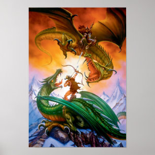 Affiche L'affiche de dragon de duel