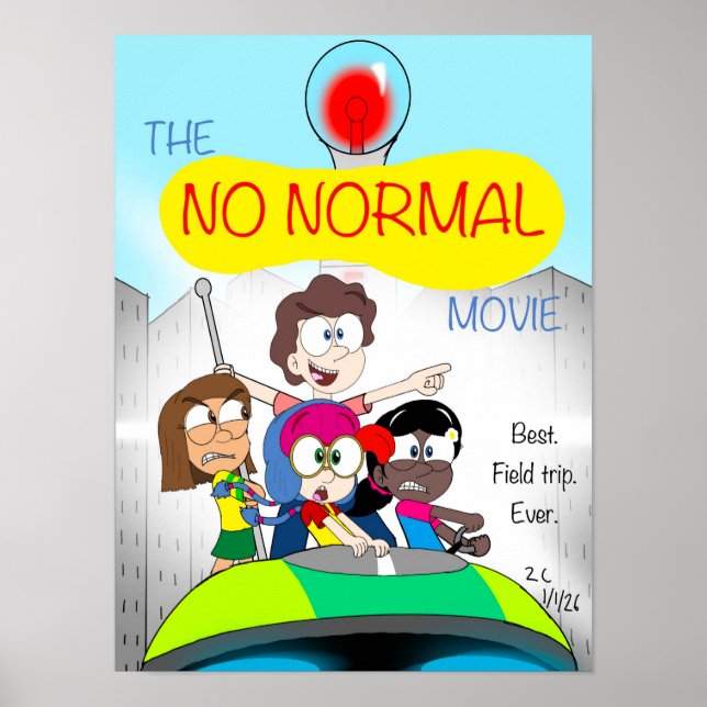 Affiche L'affiche de film No Normal (Devant)