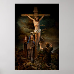 Affiche l'affiche de la crucifixion
