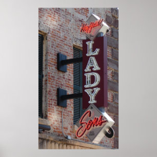 Affiche L'affiche de la Dame et des Fils