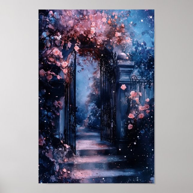 Affiche l'affiche de la porte du jardin (Devant)