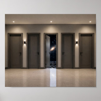 Affiche L'affiche de La Porte qui n'est pas à sa place