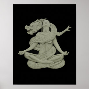 Affiche l'affiche de la reine du dragon