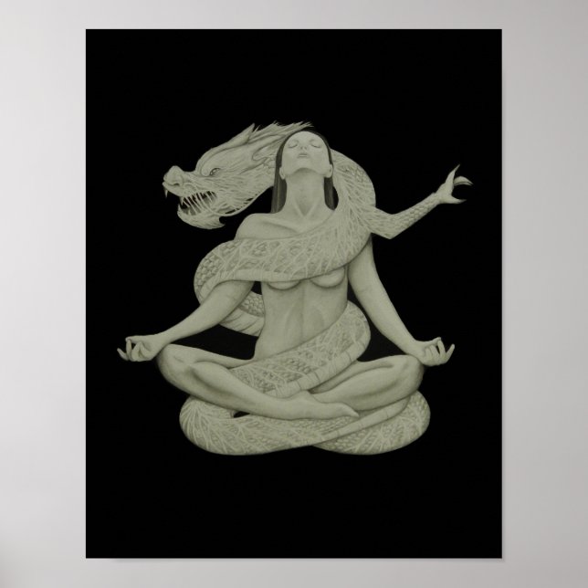 Affiche l'affiche de la reine du dragon (Devant)