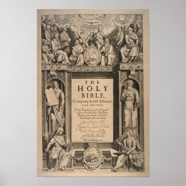 Affiche L'affiche de la Sainte Bible (Devant)