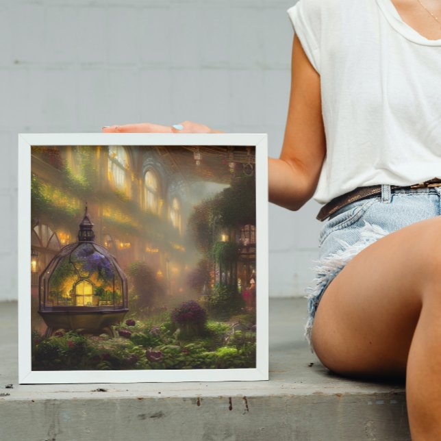 Affiche L'affiche de l'Art numérique magique de l'atrium (Créateur téléchargé)