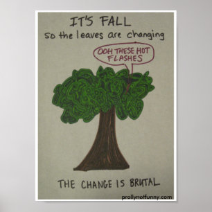 Affiche l'affiche de l'automne