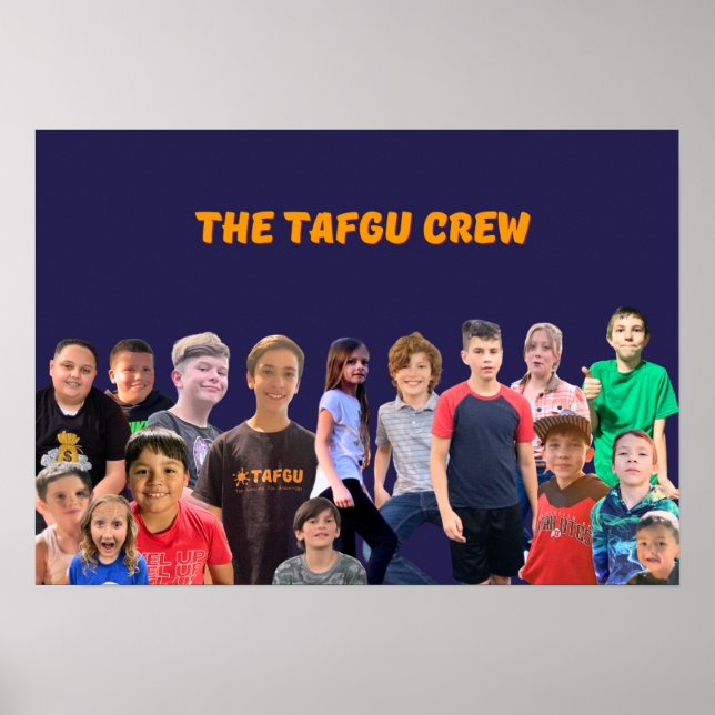 Affiche L'affiche de l'équipage de Tafgu (Devant)