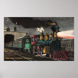 Affiche L'affiche de l'Express de nuit