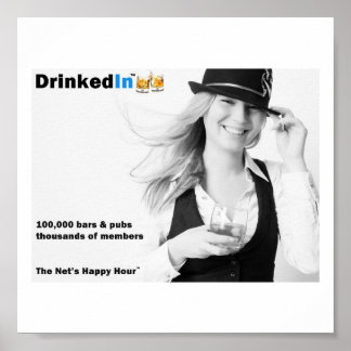 Affiche L'affiche de l'heure heureuse du Net