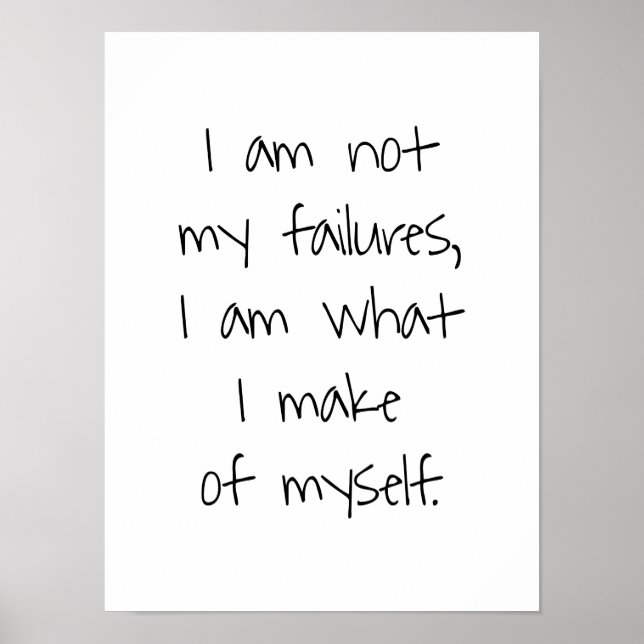 Affiche L'affiche de mes échecs (Devant)