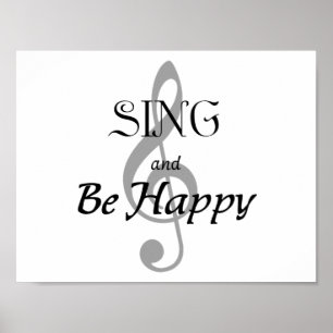 Affiche L'affiche de musique "CHANTENT et soient heureuse