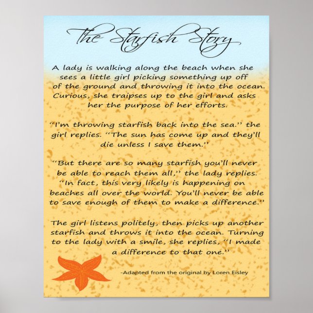 Affiche L'affiche de Starfish Story (Devant)