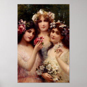 Affiche L'affiche de trois grâces