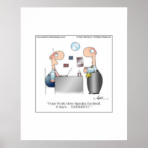 Affiche L'affiche de votre travail par April McCallum