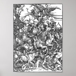 Affiche L'affiche des quatre cavaliers
