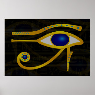 Affiche L'affiche des yeux d'Horus
