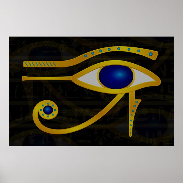 Affiche L'affiche des yeux d'Horus (Devant)